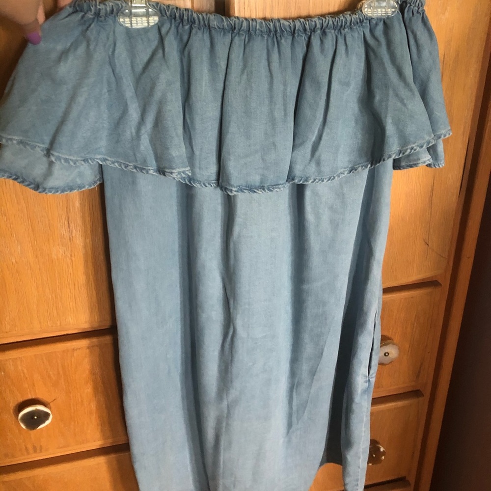 Zara Chambray Dress